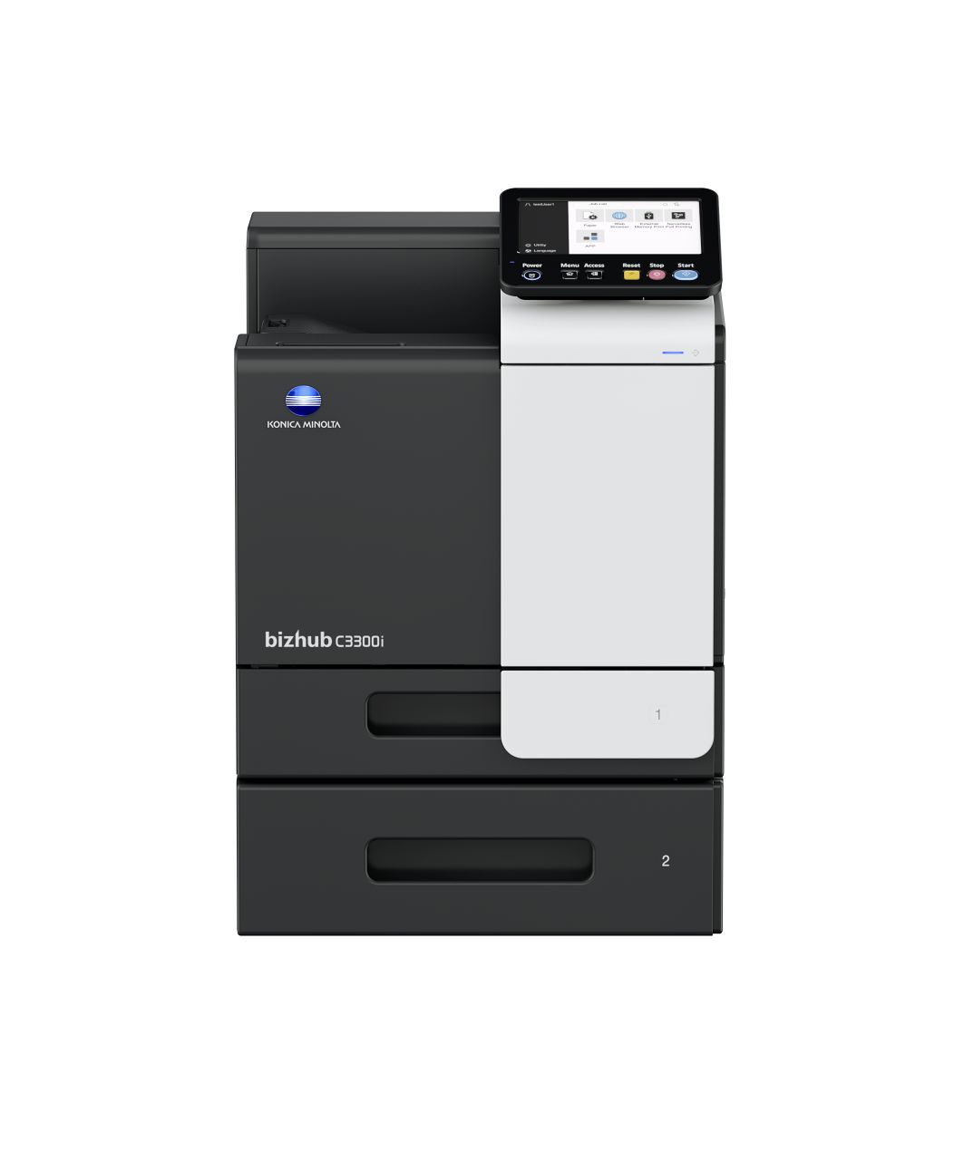 bizhub C3300i con bandeja de papel adicional