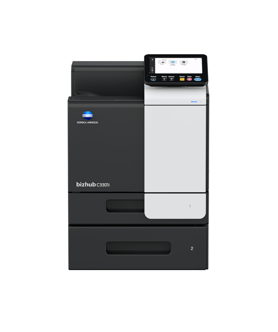 bizhub C3301i con bandeja de papel adicional